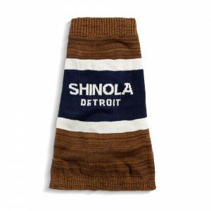 Shinola Dog Sweater - Brand Stripe / Tan