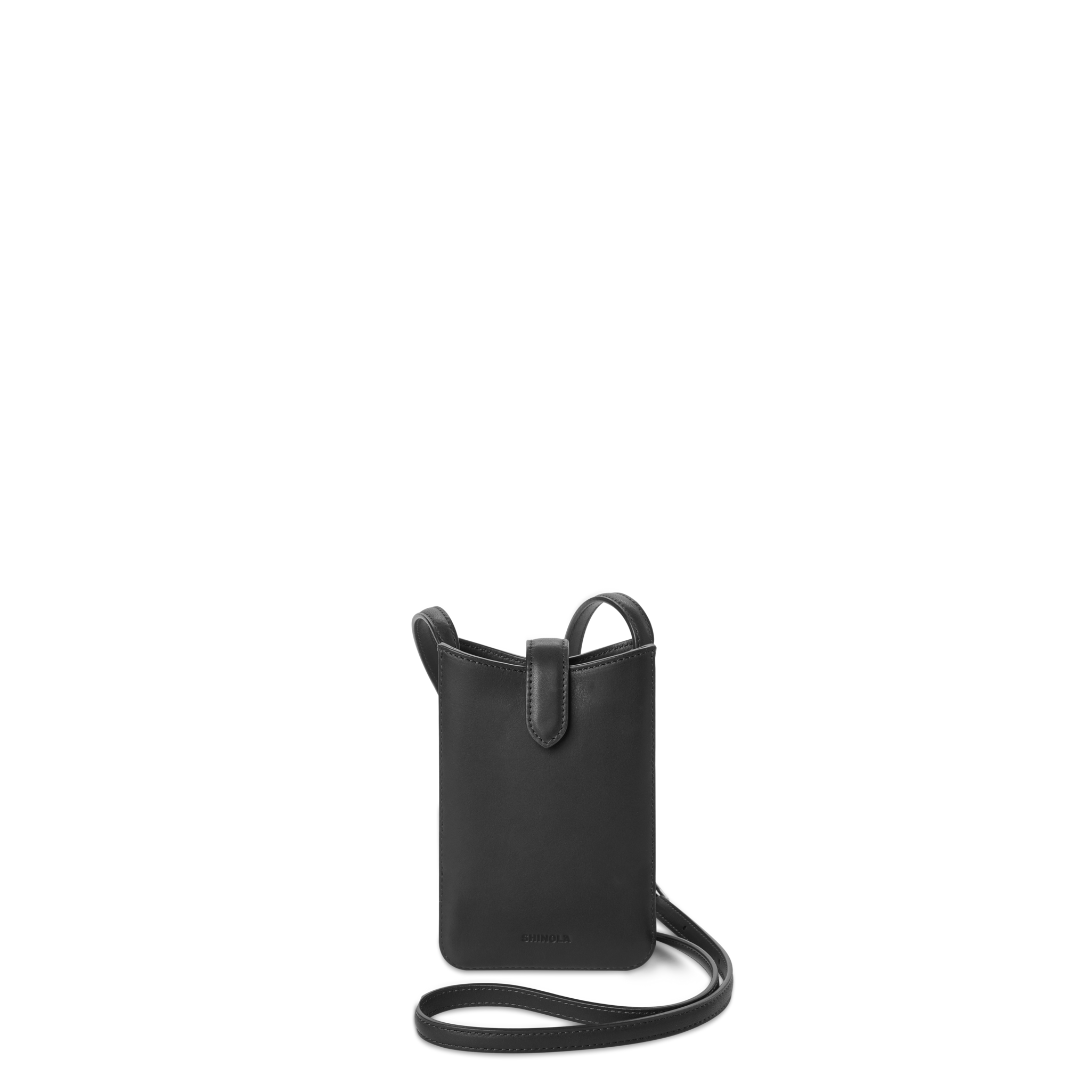 Shinola Bixby Phone Crossbody - Black