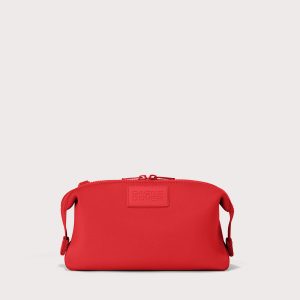 Dagnedover Hunter Toiletry Bag in Cherry, Large