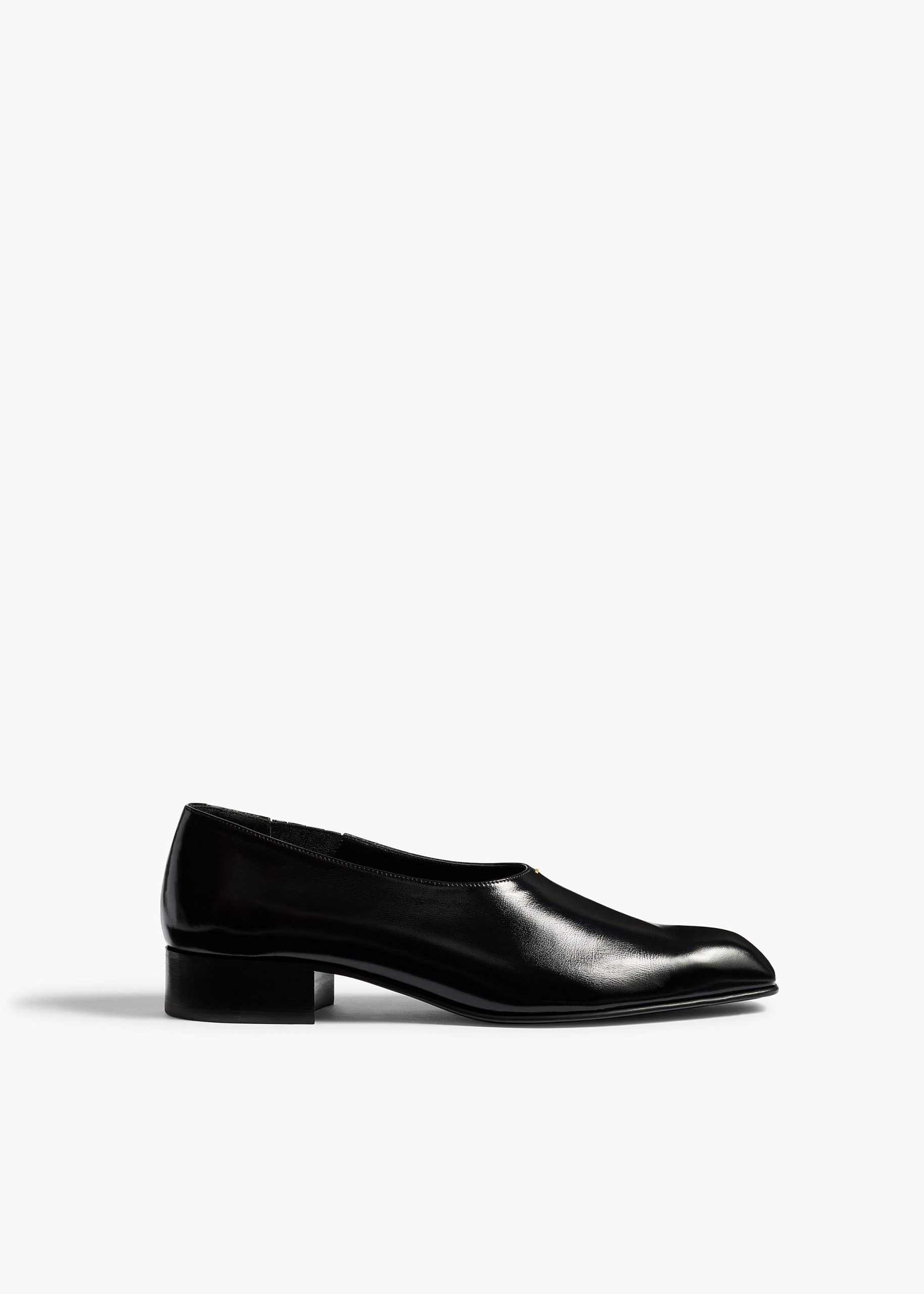 Khaite Colt Slip-On Loafer in Black