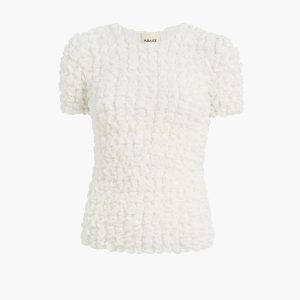 Khaite Polly Top in Chalk