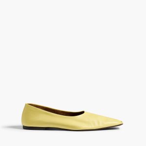 Khaite Marlene Ballerina in Pale Yellow