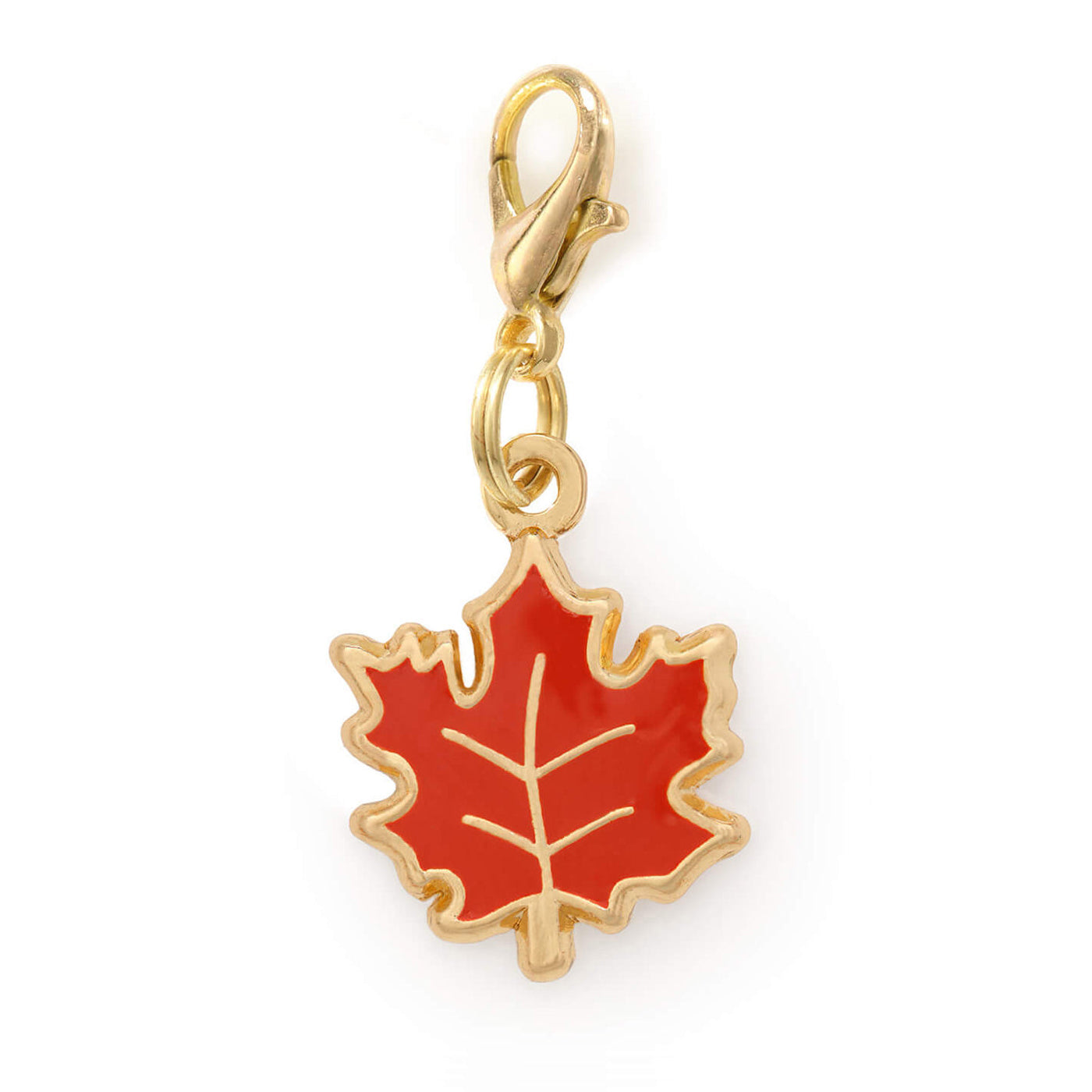 The Foggy Dog Maple Leaf Collar Charm