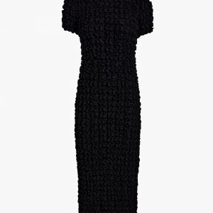 Khaite Perry Dress in Black Silk