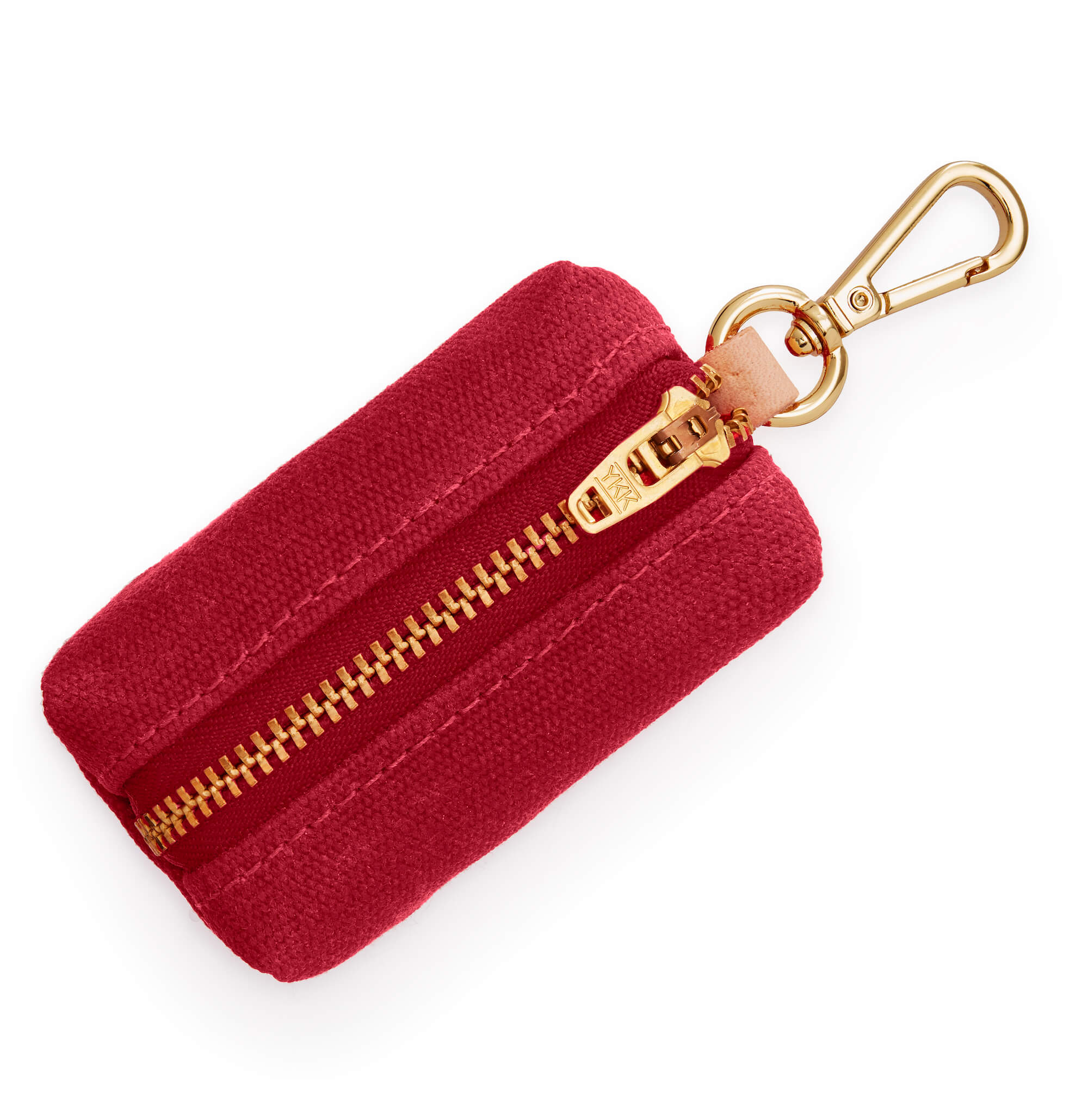 The Foggy Dog Wine Waxed Canvas Waste Bag Holder