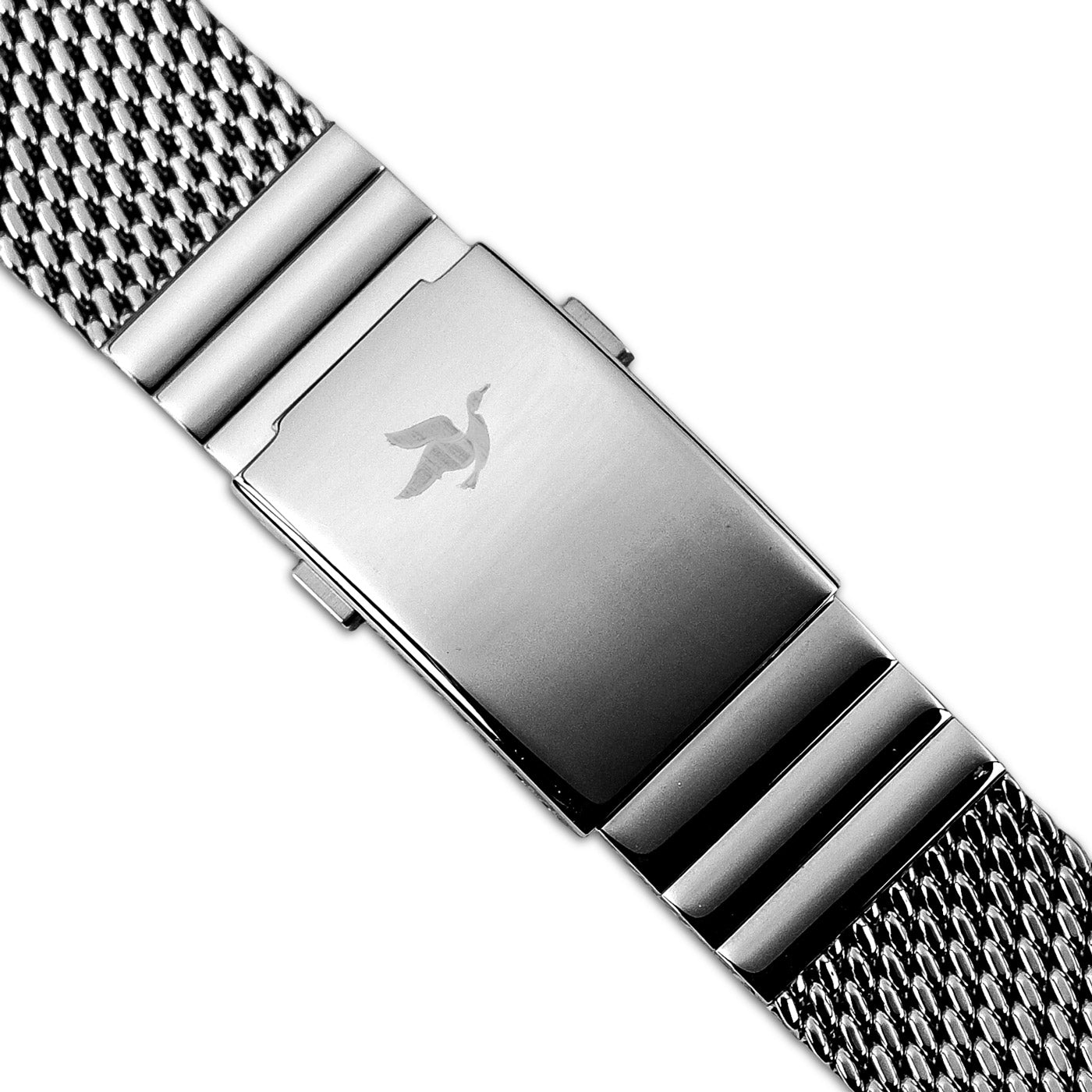 Duckworth Prestex Mesh bracelet 22mm with folding clasp