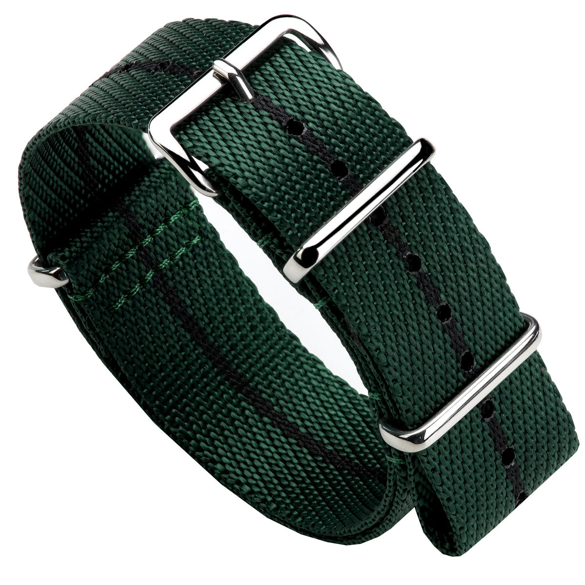 Duckworth Prestex Green nylon with Black Stripe