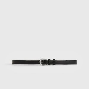 Toteme Studio 2.5cm classic belt black