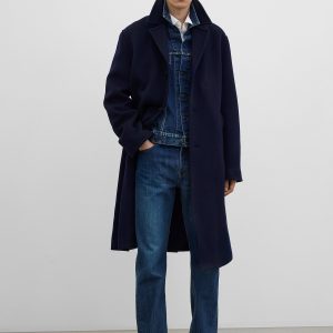 Toteme Studio Relaxed coat dark navy