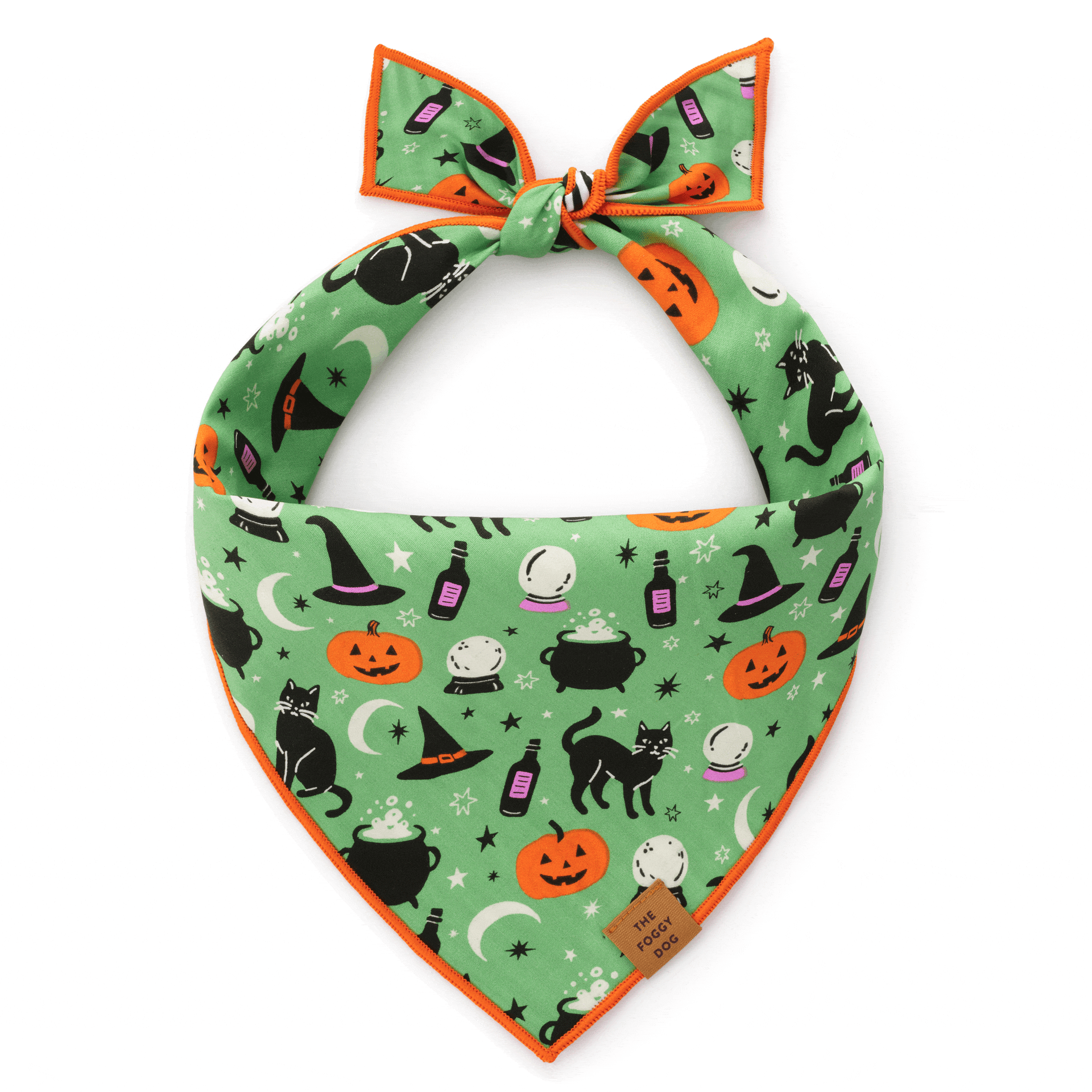 The Foggy Dog Spellbound Reversible Dog Bandana