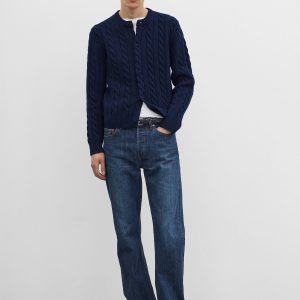 Toteme Studio Straight denim deep indigo