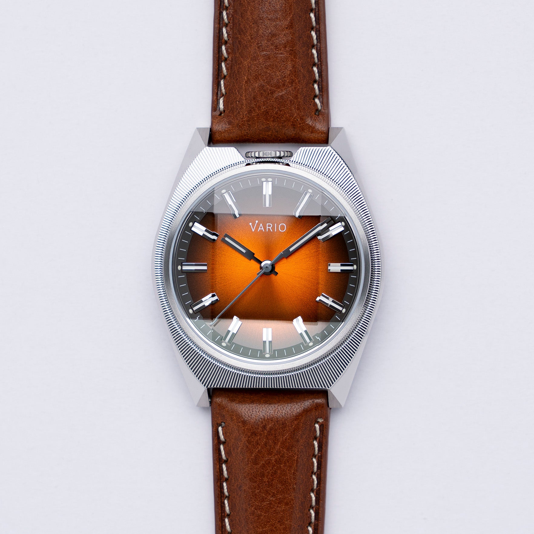 Vario Futurist Watch Sunburst Orange Fume Watch