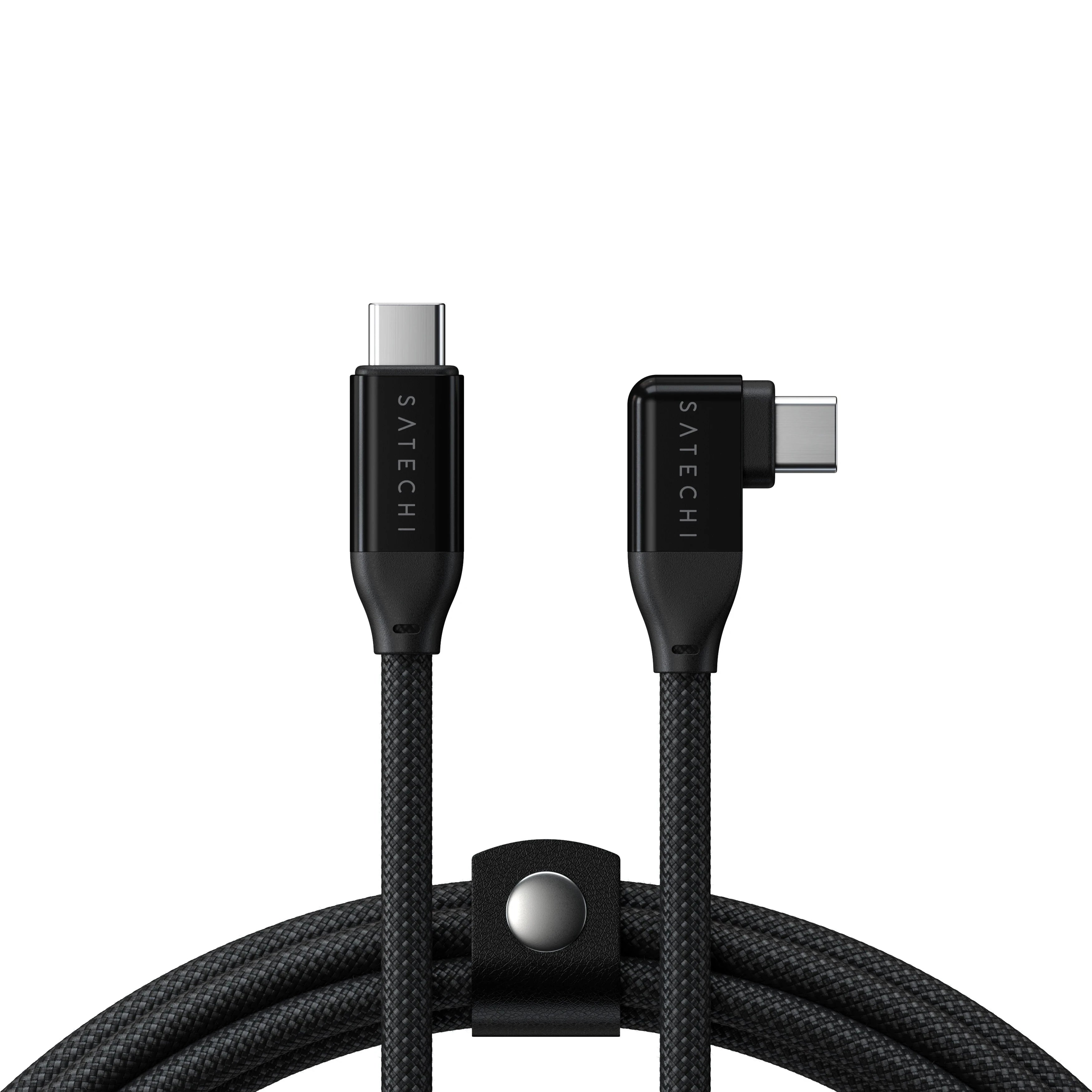 Satechi Right-Angle USB-C to USB-C Data and Charge Cable (1m)