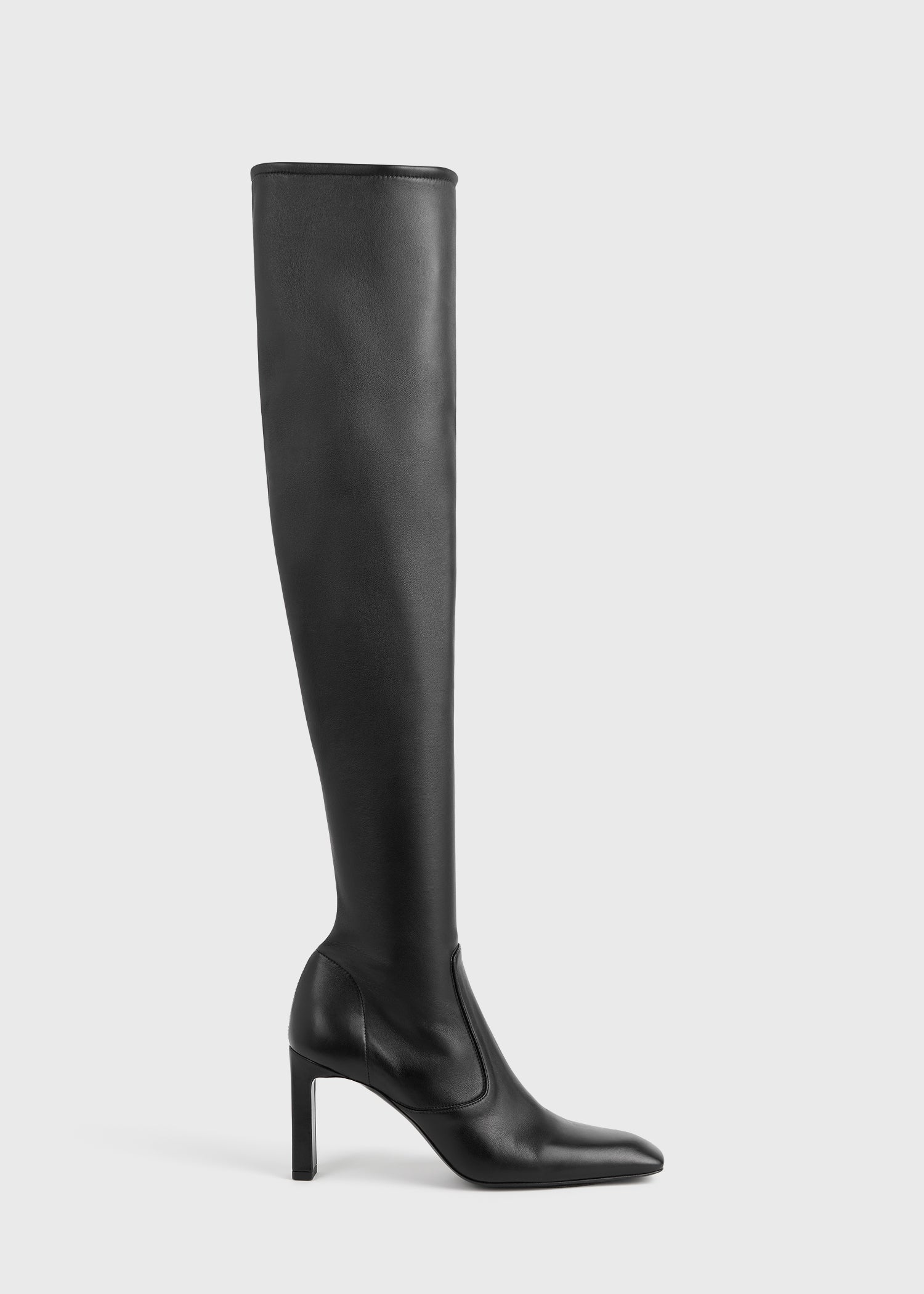 Toteme Studio Nappa over-the-knee boots black