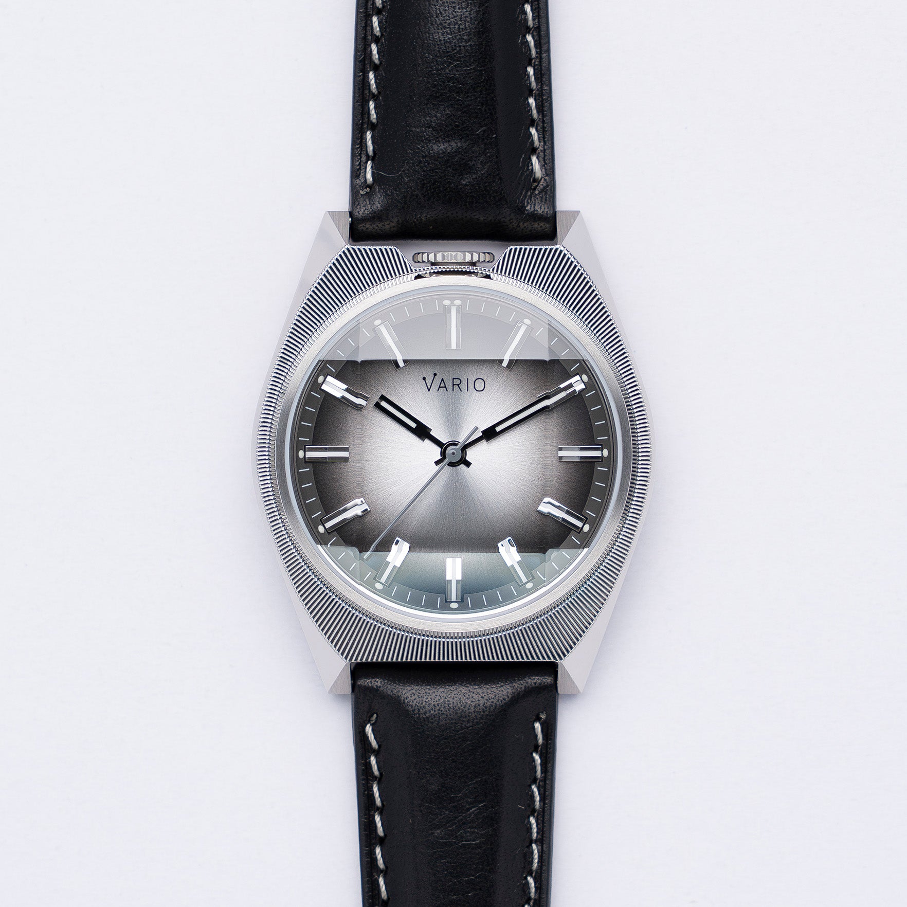 Vario Futurist Watch Sunburst Silver Fume Watch