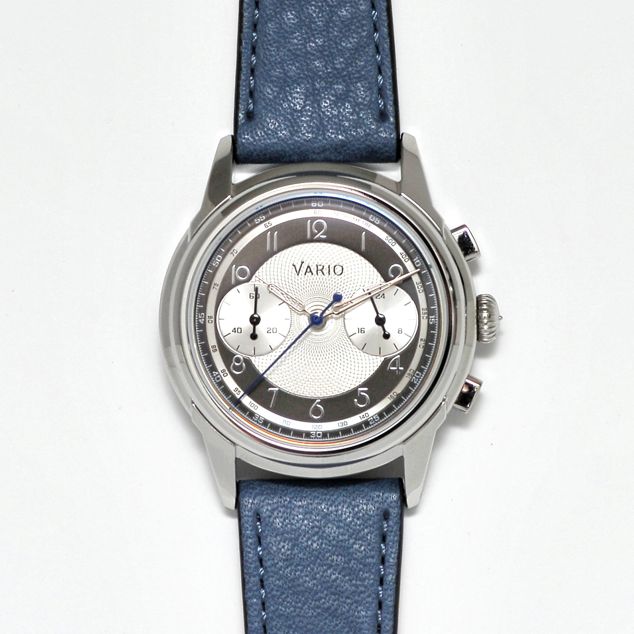 Vario Empire Grey Tuxedo Tachymètre MecaQuartz Chronograph Watch