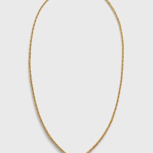 Toteme Studio Elongated byzantine necklace gold