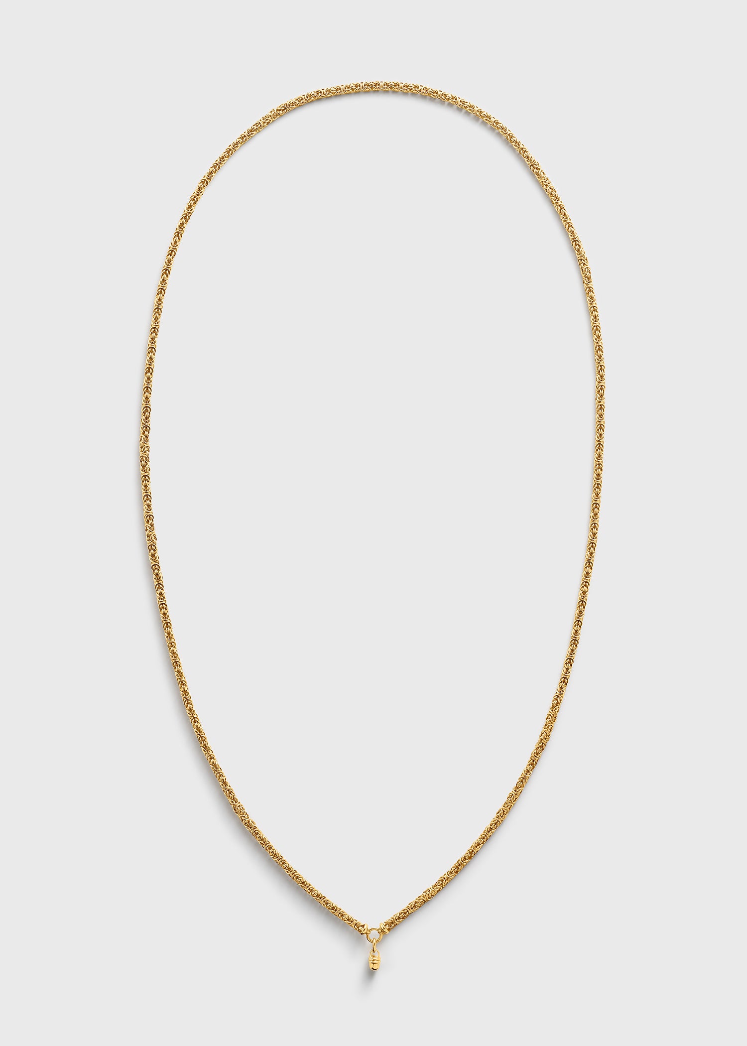 Toteme Studio Elongated byzantine necklace gold