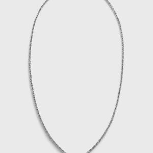 Toteme Studio Elongated byzantine necklace silver