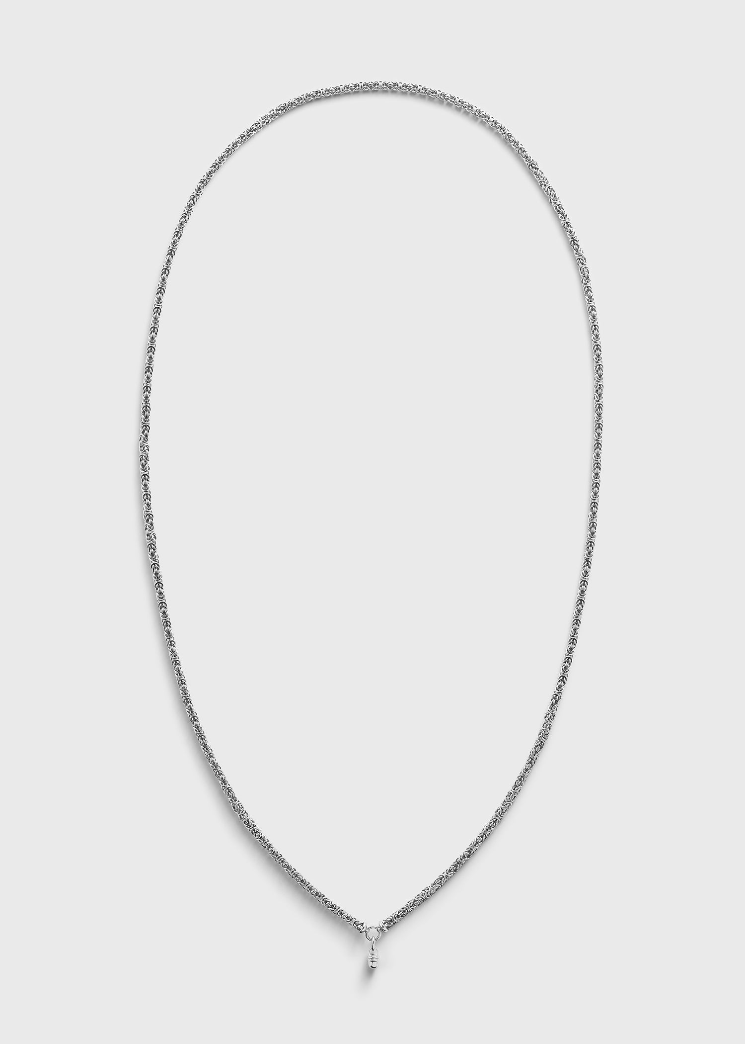 Toteme Studio Elongated byzantine necklace silver