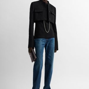 Toteme Studio Micro blazer black