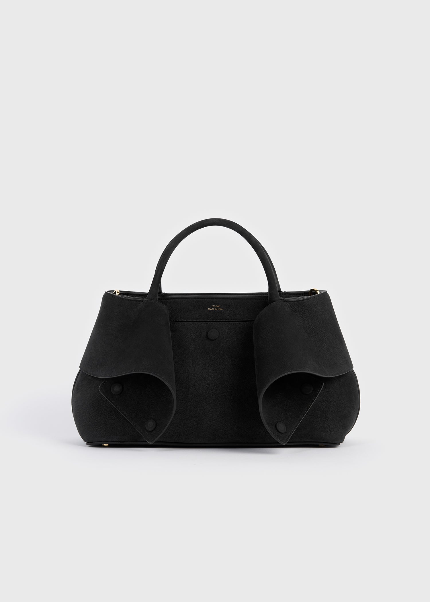 Toteme Studio Small mercer nubuck tote black