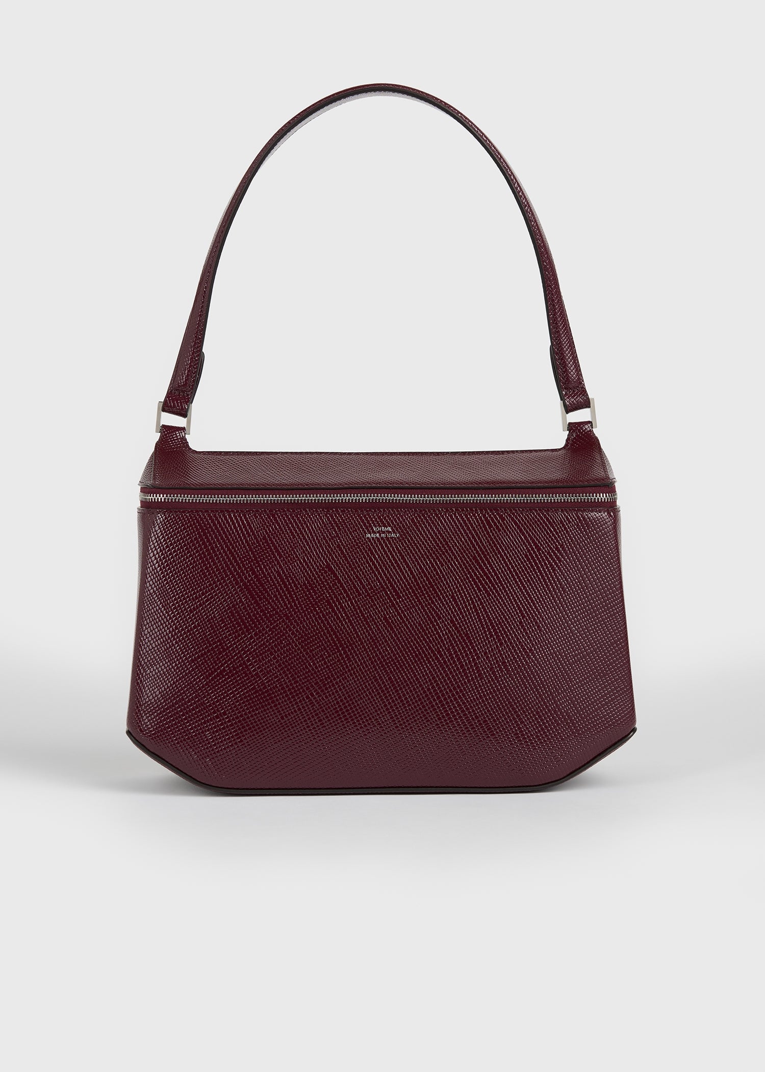 Toteme Studio Clip palmellato-patent shoulder cherry