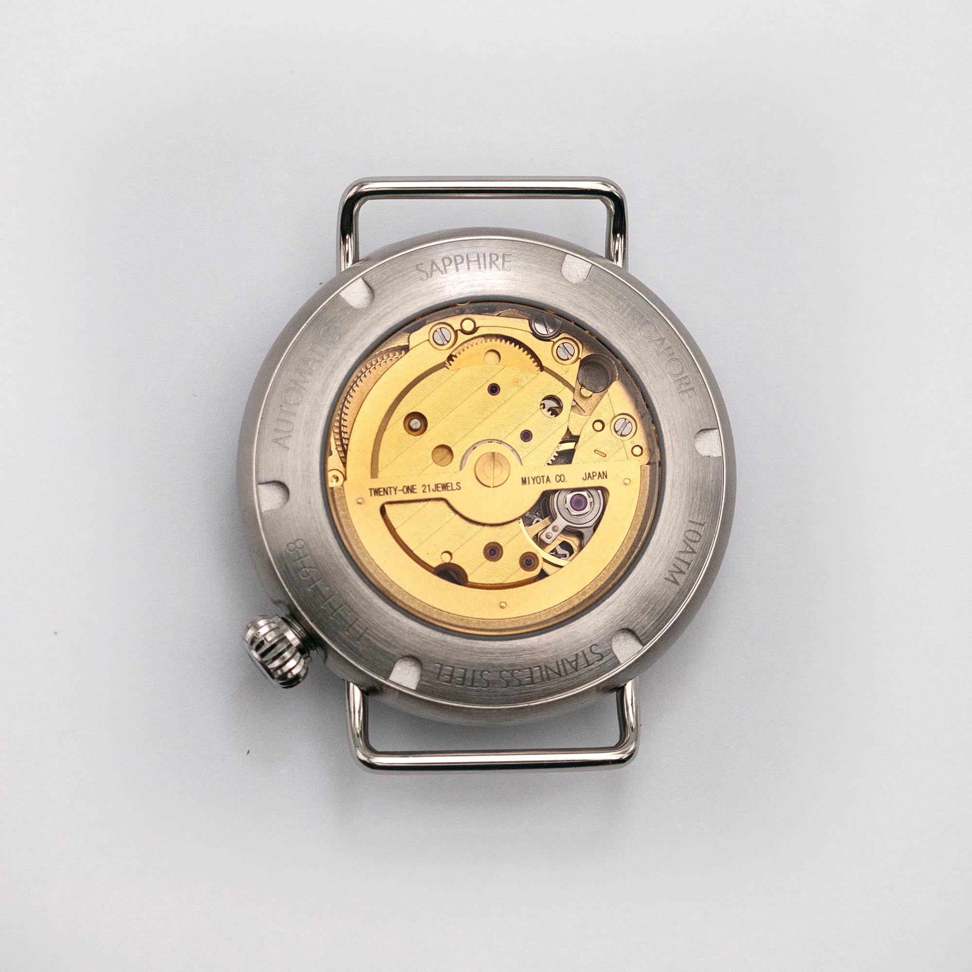 Vario 1918 Trench/Medic Watch Sapphire Exhibition Caseback