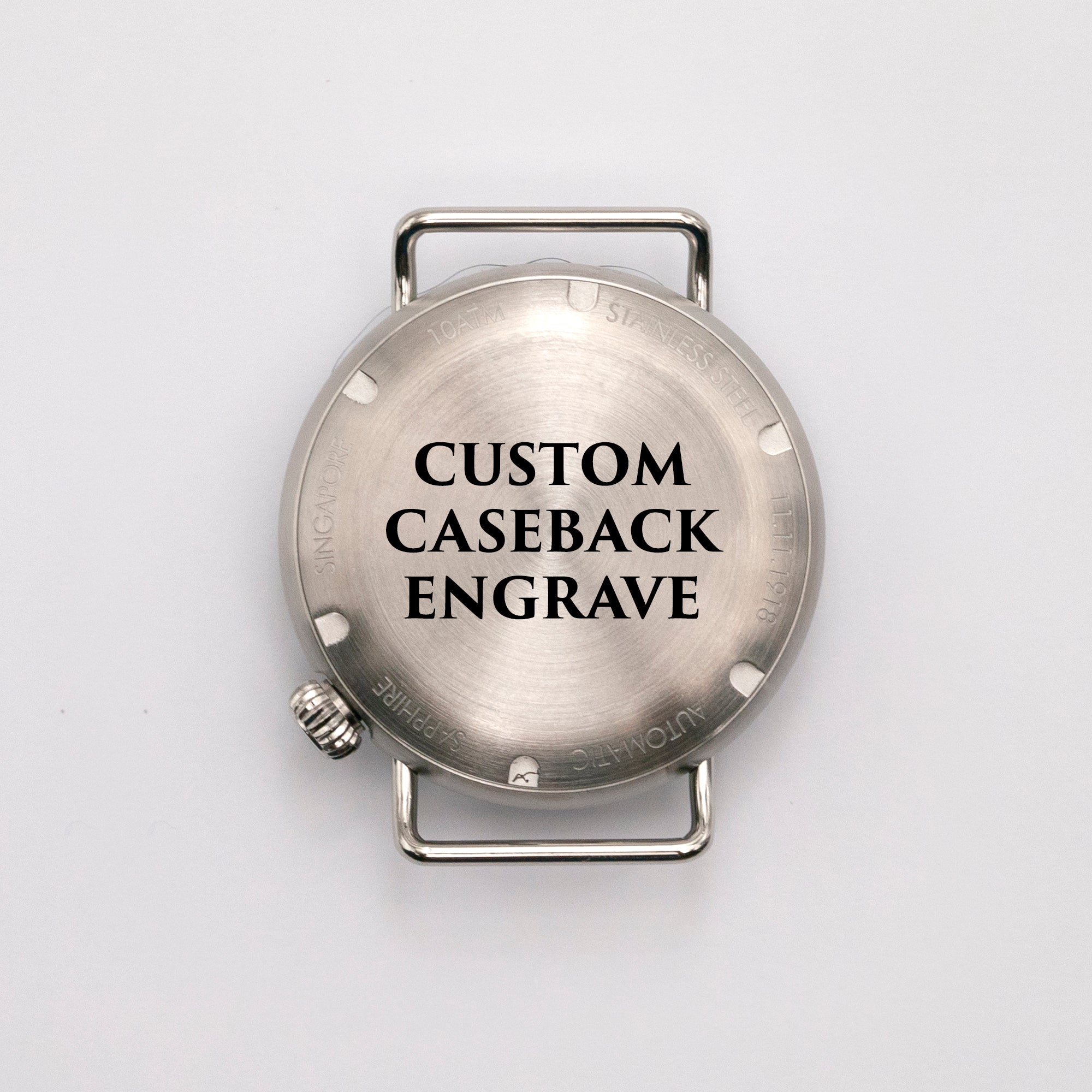 Vario 1918 Trench/Medic/Pilot Watch Caseback with Custom Engraving