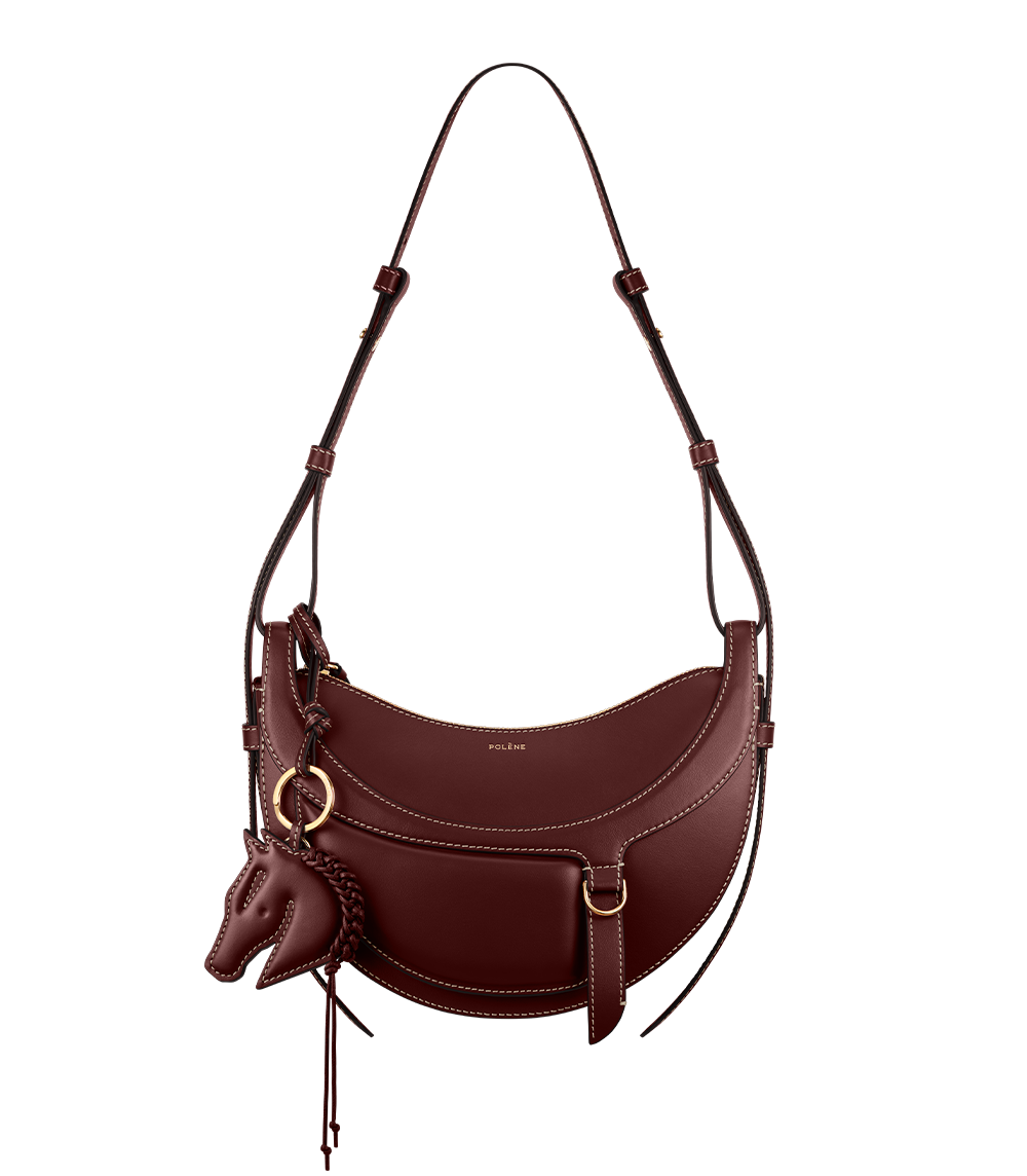 Polene Paris Numéro Dix Galop - Cerise Noire