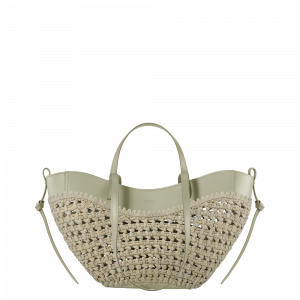 Polene Paris Cyme Mini - Raphia Laurier