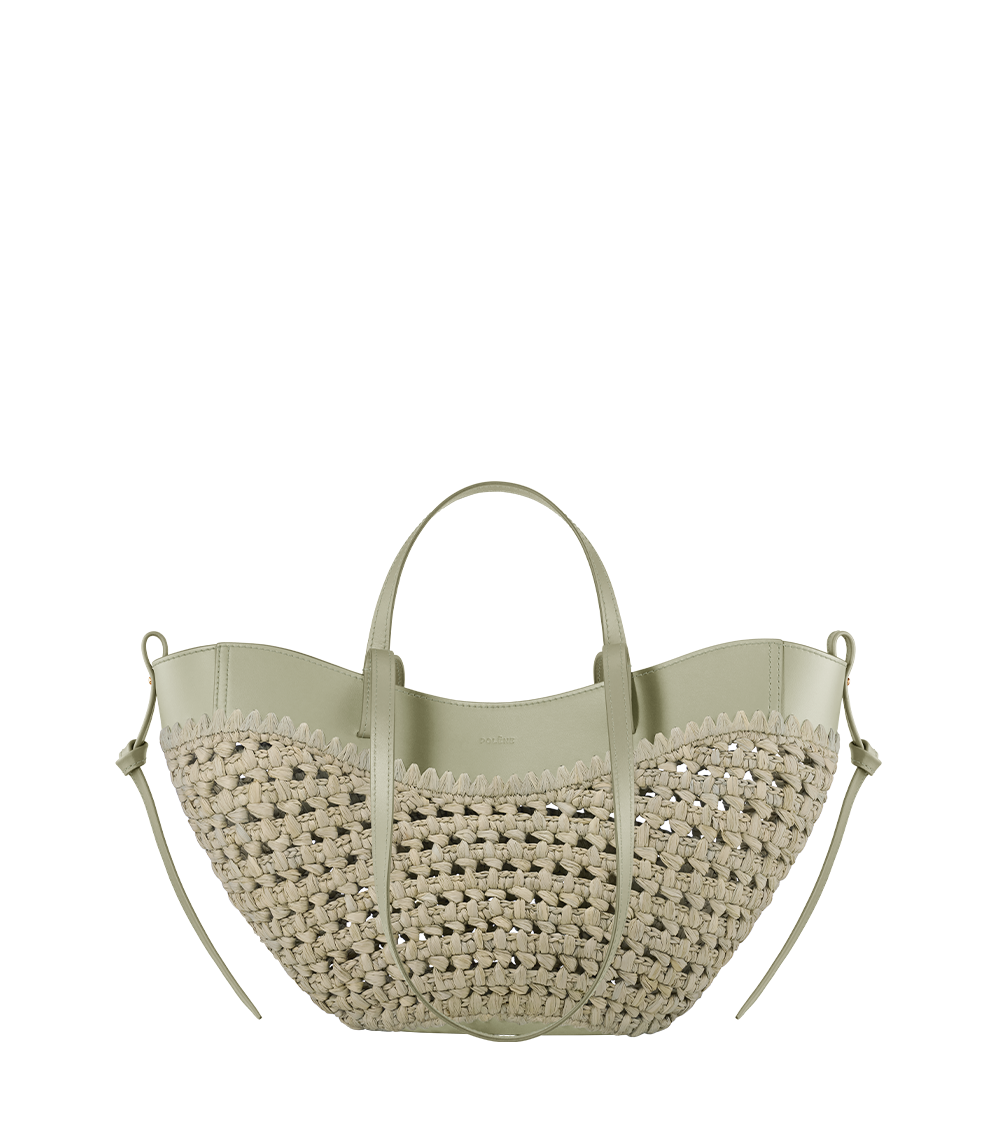 Polene Paris Cyme Mini - Raphia Laurier