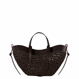 Polene Paris Cyme Mini - Raphia Ébène