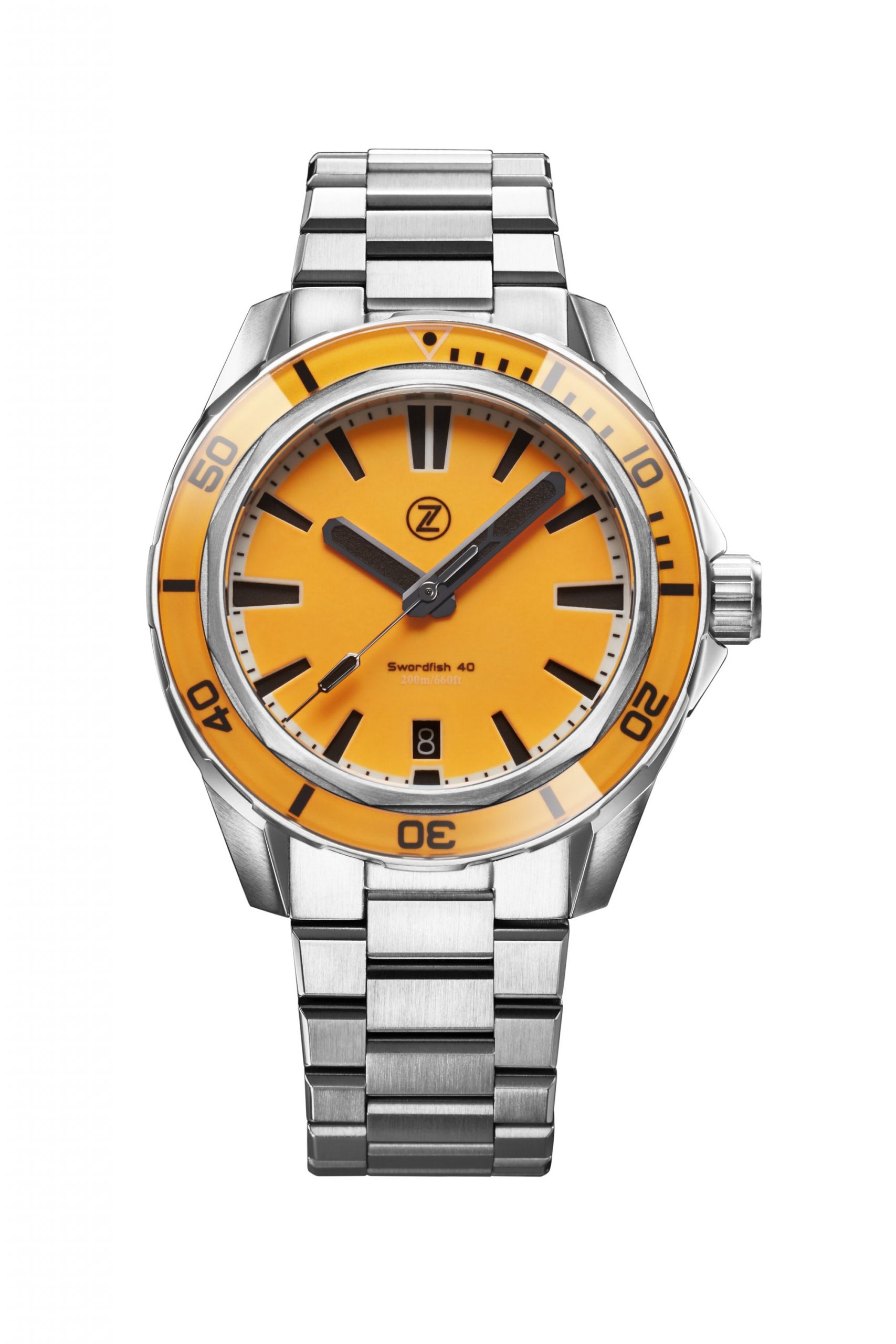 Zelos Swordfish 40mm SS 'Ember Orange'