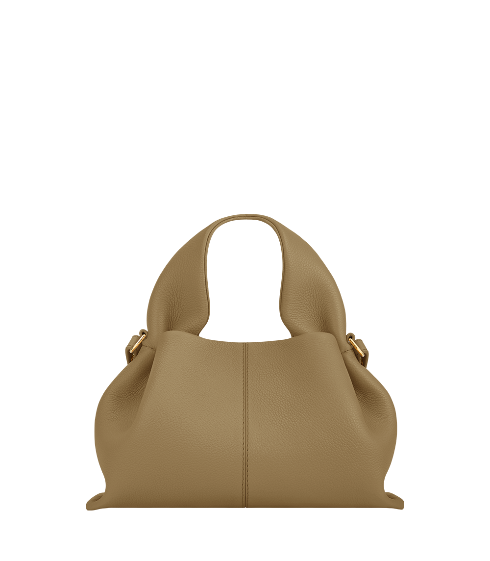 Polene Paris Numéro Neuf Mini - Olive Fumée Grainé