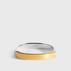 Toteme Studio Signature bracelet silver/gold