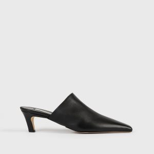 Toteme Studio Soft nappa mules black