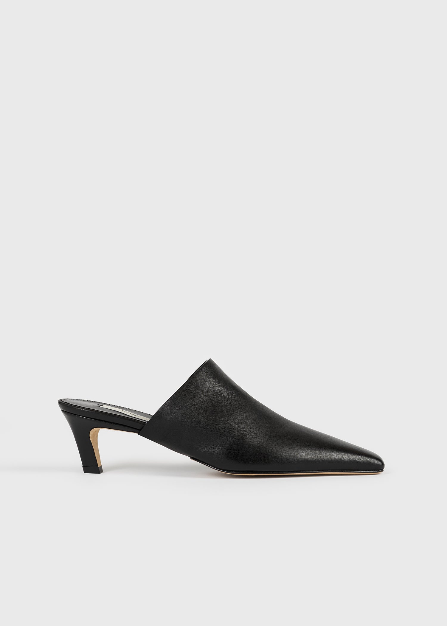 Toteme Studio Soft nappa mules black