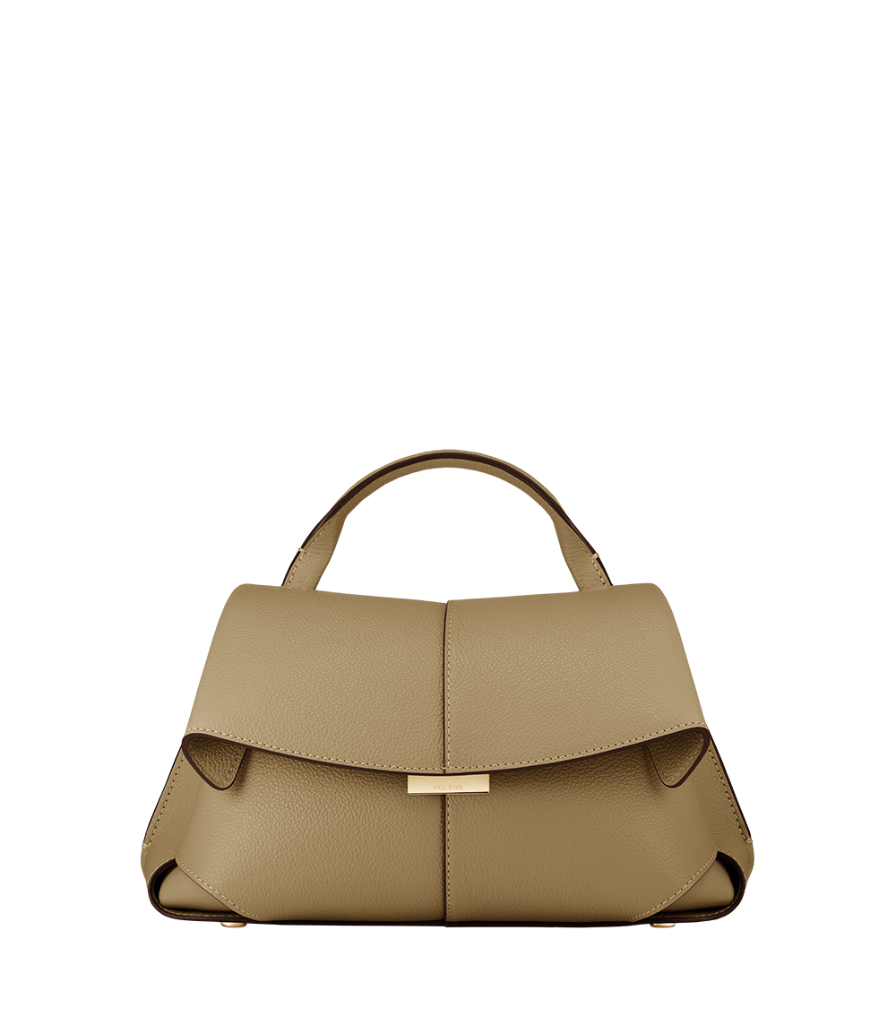 Polene Paris Mokki Mini - Olive Fumée Grainé