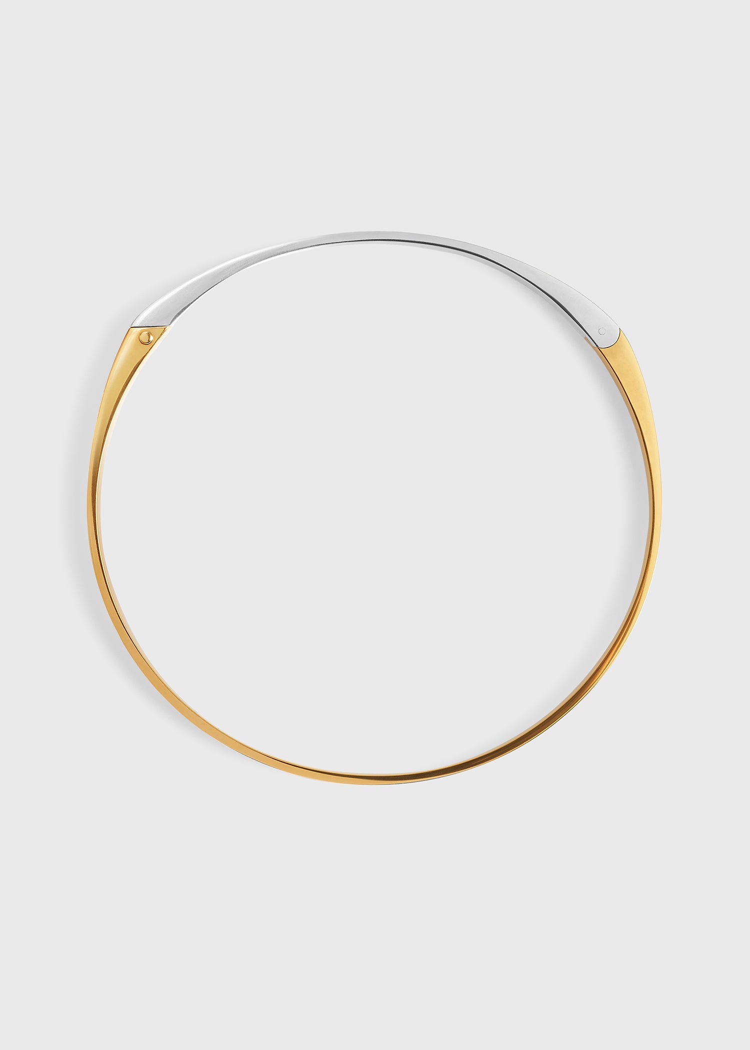 Toteme Studio Signature collar silver/gold