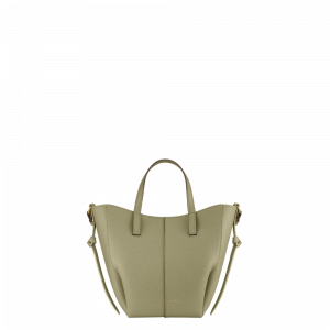 Polene Paris Cyme Tote Nano - Tilleul Grainé