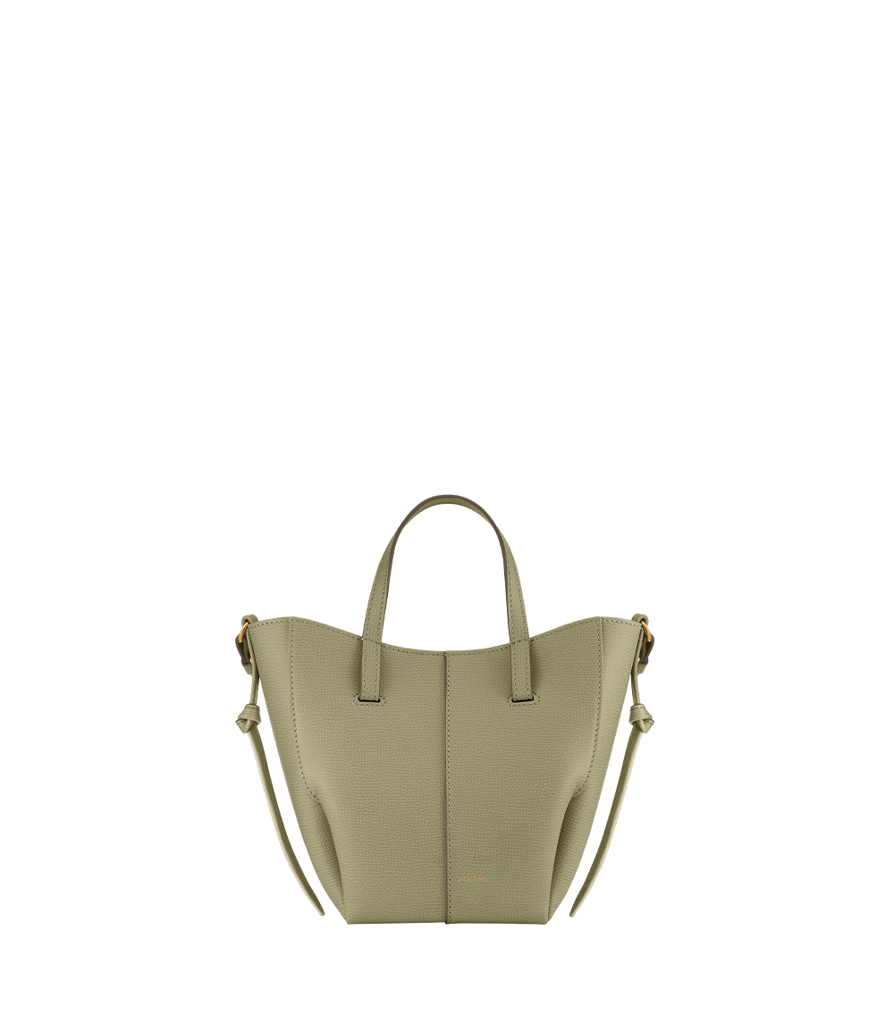 Polene Paris Cyme Tote Nano - Tilleul Grainé