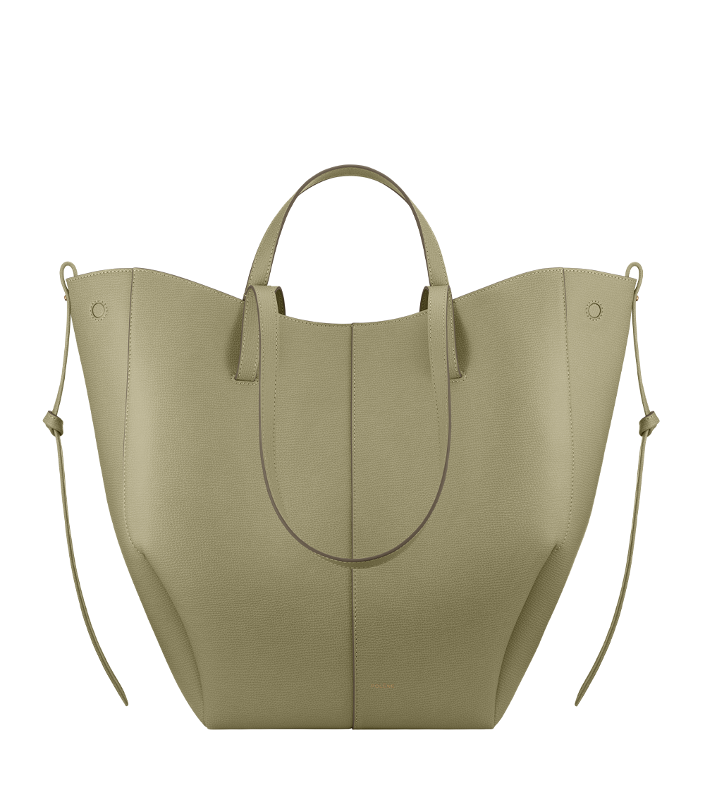 Polene Paris Cyme Tote - Tilleul Grainé