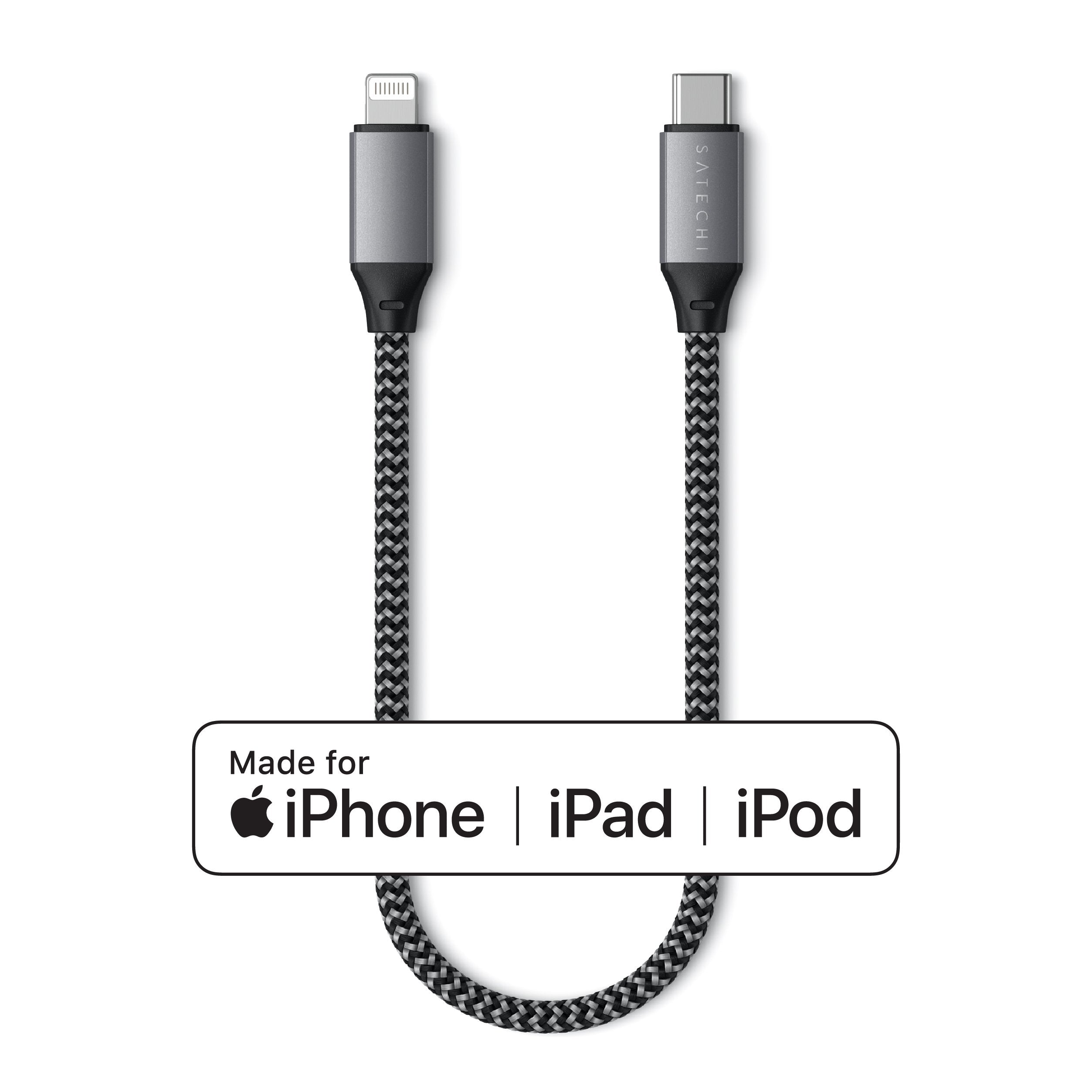 Satechi USB-C to Lightning Cable - 10 Inches