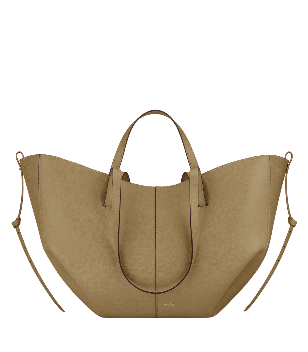 Polene Paris Cyme - Olive Fumée Grainé
