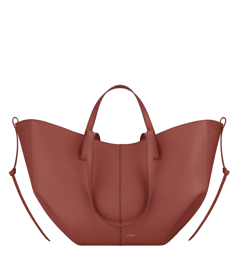 Polene Paris Cyme - Terracotta Grainé