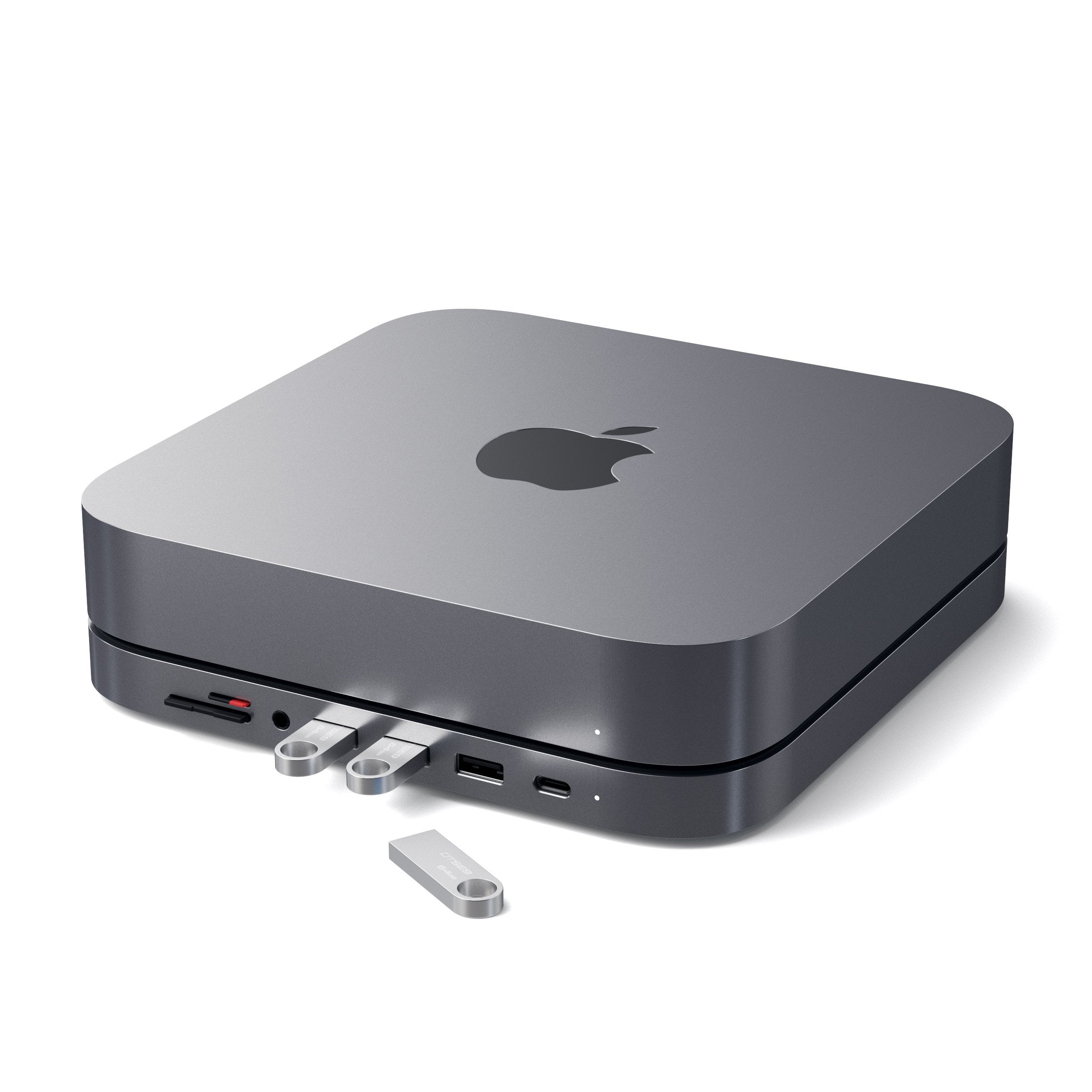 Satechi Type-C Aluminum Stand & Hub for Mac Mini