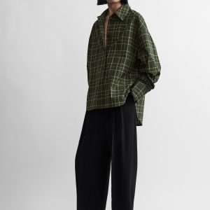 Toteme Studio Boxy shirt pine/popcorn
