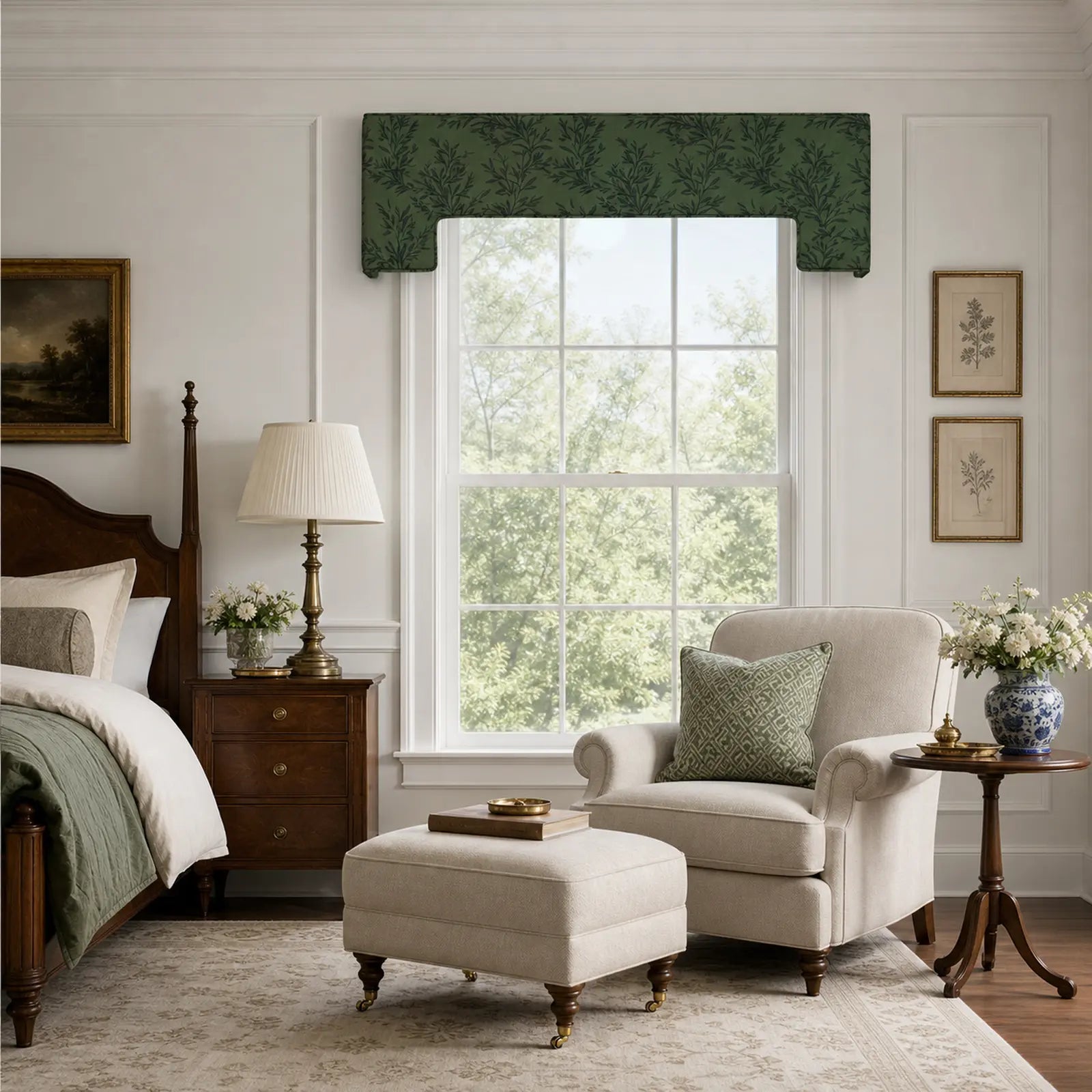 Sara Le x TWOPAGES Print Linen Stepped Cornice Board