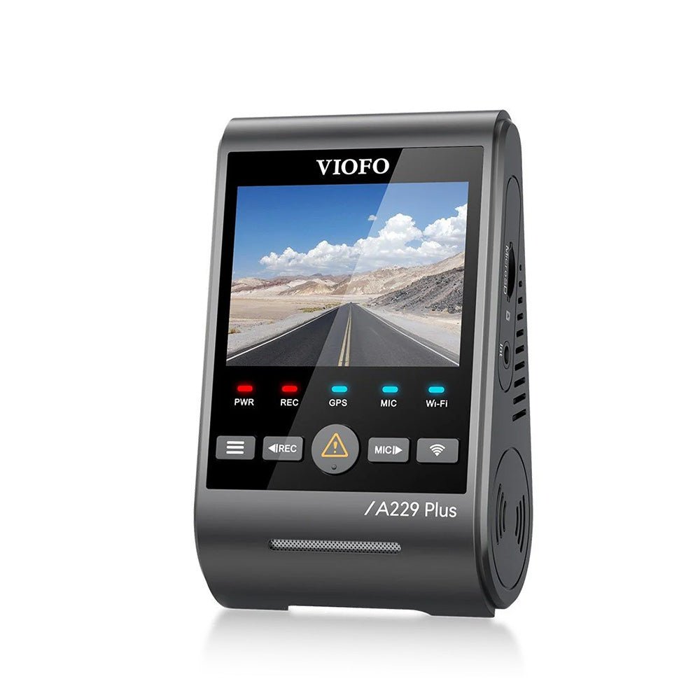 VIOFO A229 Plus 1CH 2K HDR Front Dash Cam with Sony STARVIS 2 IMX675 Sensor Voice Control